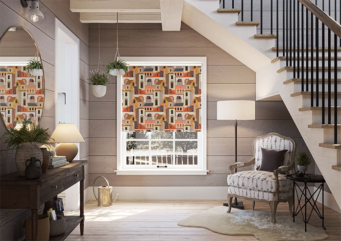 Santiago, Salsa - Twist&Fit Roller Blind - Image 8